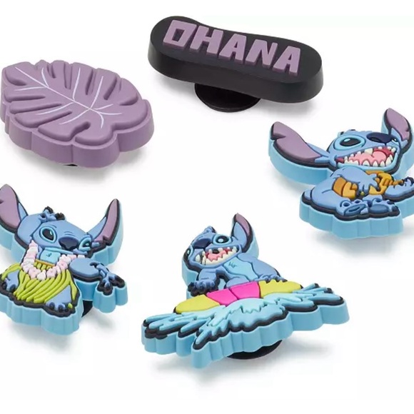 Crocs Jibbitz Stitch Tropical - 5 Pack - Picture 3 of 7